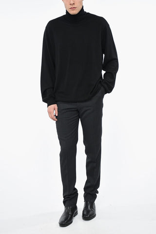 Maglia a Collo Alto in Lana