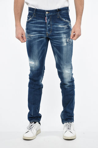 5 Pocket Cool Guy Fit Distressed Denims 17cm