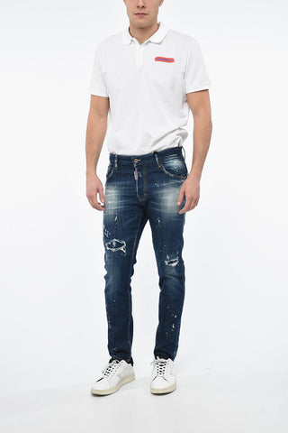 Jeans SKATER with Dark Delavé Wash 16cm