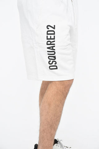 Printed Logo Jersey Sweatshorts