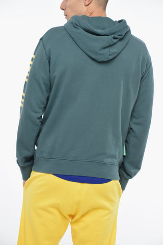 ONE LIFE ONE PLANET OLOP Hoodie Sweatshirt with Lettering