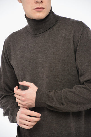 Turtleneck Extrafine Merinos Wool Sweater