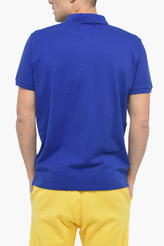 TENNIS Polo Shirt with Paint Effect Logo