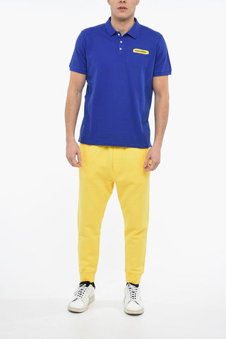 TENNIS Polo Shirt with Paint Effect Logo