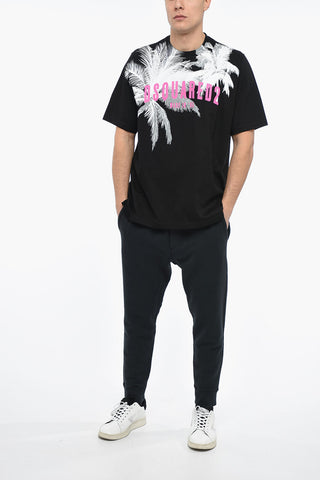 PALMS SLOUCH T-Shirt with Graphic Print
