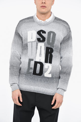 Gradient Effect MONOGRAM Pullover