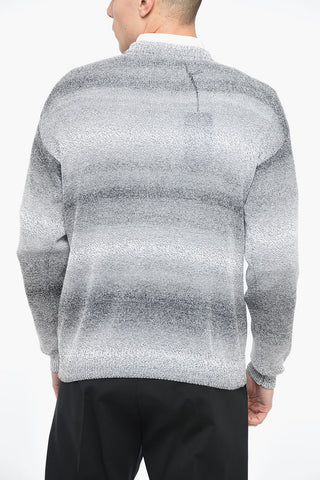 Gradient Effect MONOGRAM Pullover