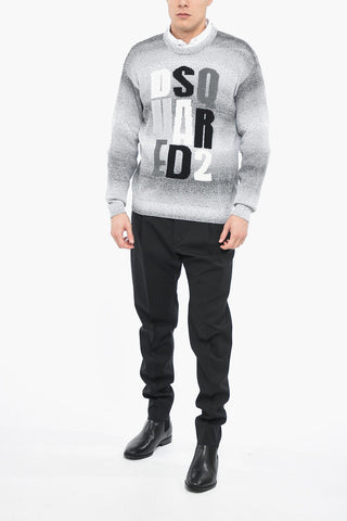 Gradient Effect MONOGRAM Pullover