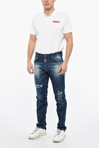 Jeans COOL GUY Distressed mit Delavé-Effekt 18cm