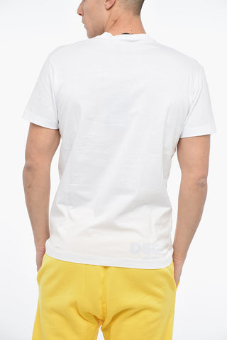 T-Shirt ROUND COOL Girocollo con Toppa Logo