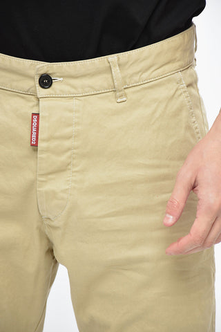 Jeans SEXY CHINO con Logo Patch sul Retro 16cm