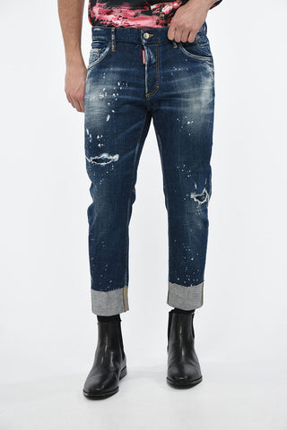 Tapered Fit SAILOR Denims with Vintage Effect 17cm