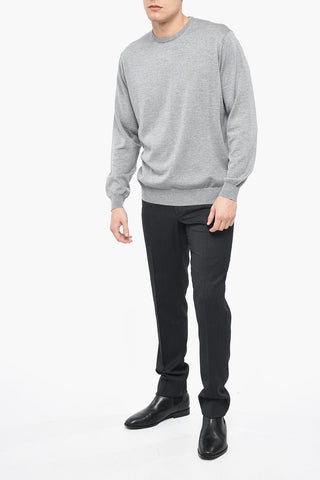 CC COLLECTION Crew Neck MERINOS Virgin Wool Sweater