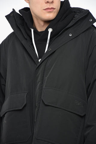 Parka Oversized Trapuntato in Nylon