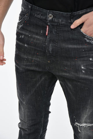 Long Crotch Fit Denims with Coated Cotton Cuffs 16cm