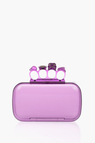 See-Through FOUR RING Hard Clutch Bag