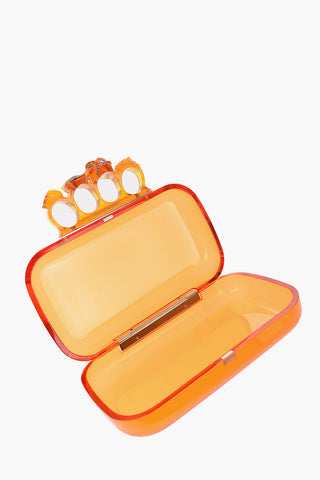 Pochette Rigida FOUR RING Trasparente 