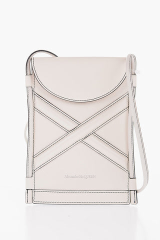 Leather Crossbody Bag with Card Slots
