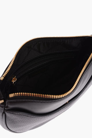 MICHAEL Leather DOVER Crossbody Bag with Golden Details