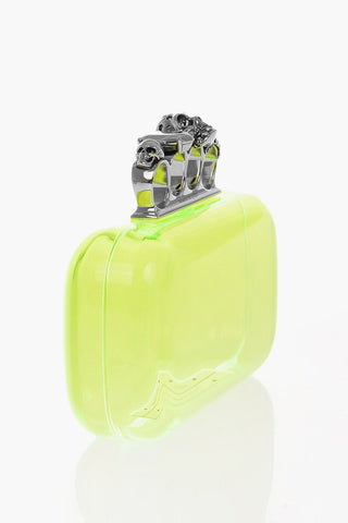 See-Through FOUR RING Hard Clutch Bag