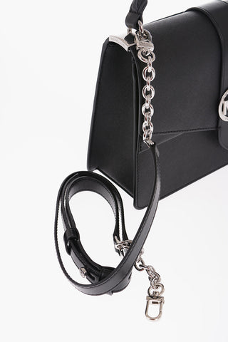 MICHAEL Leather GREENWICH Satchel Bag with Removable Shoulder Strap