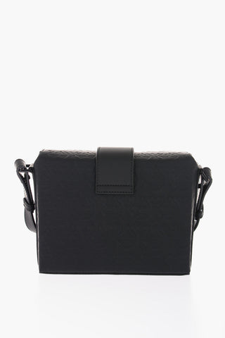 All-Over Monogram Leather Shoulder Bag