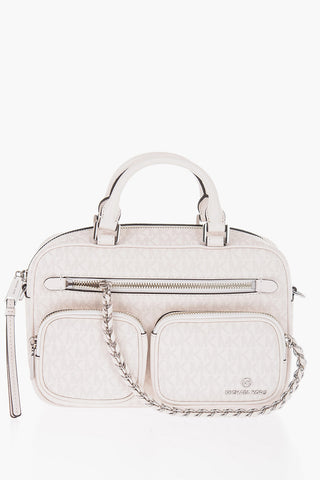 MICHAEL Faux Leather ELLIOT Utility Camera Bag with Removable Shoulder Strap