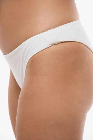 Slip Bikini con Stampa Logo sul Retro