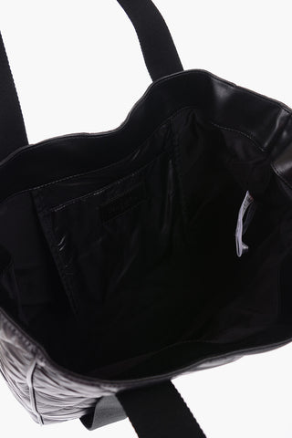 Quilted Nylon BOX LOGO Tote Bag
