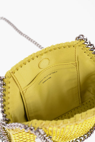 Mini Bag FALABELLA in Tessuto Impreziosito da Strass
