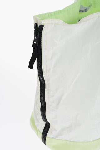 Borsa Tote in Nylon con Dettagli a Contrasto