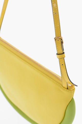 Color Block Nappa THE BUMPER Shoulder Bag