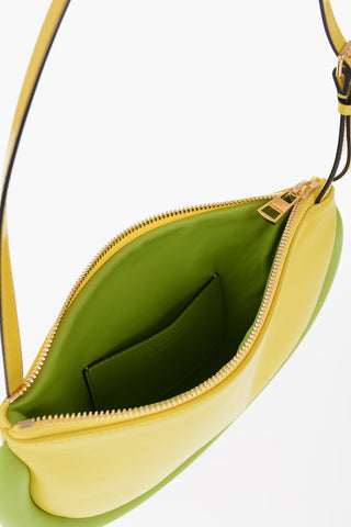 Color Block Nappa THE BUMPER Shoulder Bag