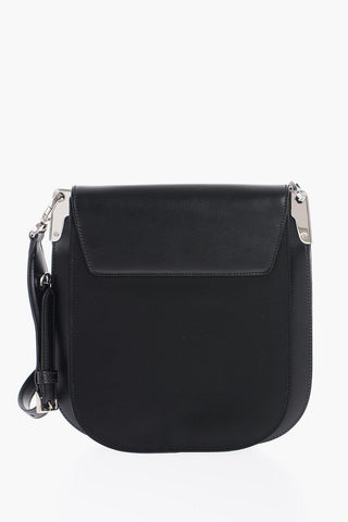 Borsa Pattina con Rifiniture in Pelle 
