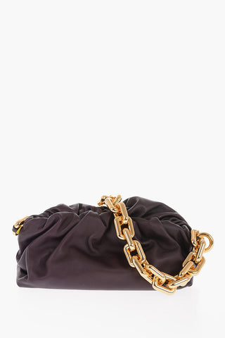 Leather Bag THE CHAIN POUCH with Magnetic Closure