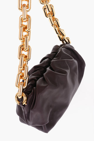 Leather Bag THE CHAIN POUCH with Magnetic Closure