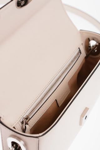 Leather PETITE GG Crossbody Bag with Silver-Tone Logo