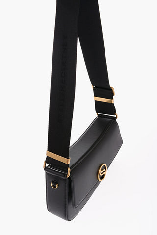 Borsa a spalla in Ecopelle con Monogram Dorato
