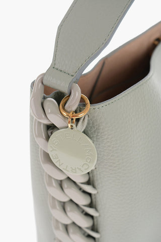 Textured Faux Leather Tote Bag with Side Chain