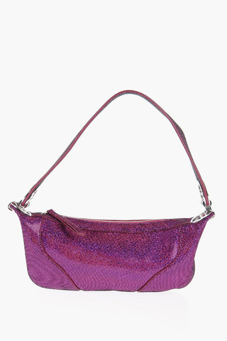 Metallic Soft Leather MINI AMIRA Shoulder Bag