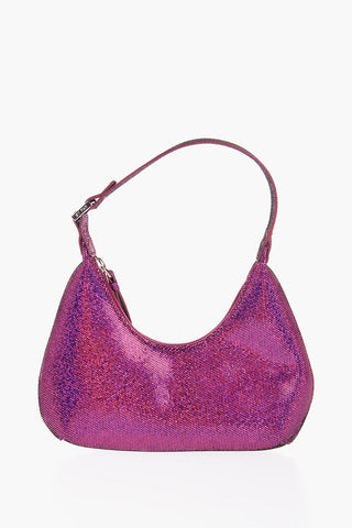 Borsa a Spalla MINI AMBER In Pelle Morbida Lame'