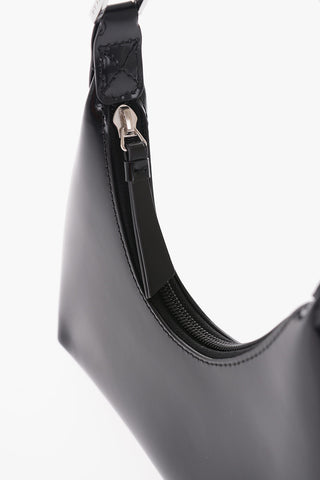 Semi Patent Leather BABY AMBER Shoulder Bag