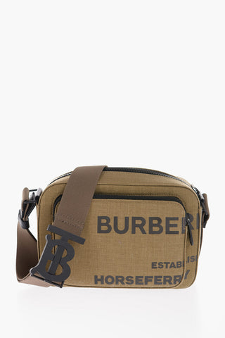 Solid Color PADDY Crossbody Bag with Printed Logo