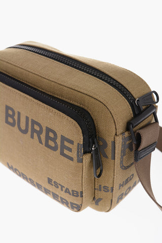 Solid Color PADDY Crossbody Bag with Printed Logo