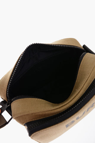 Solid Color PADDY Crossbody Bag with Printed Logo