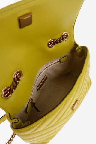 Quilted Leather KIRA Crossbody Bag with Golden Logo