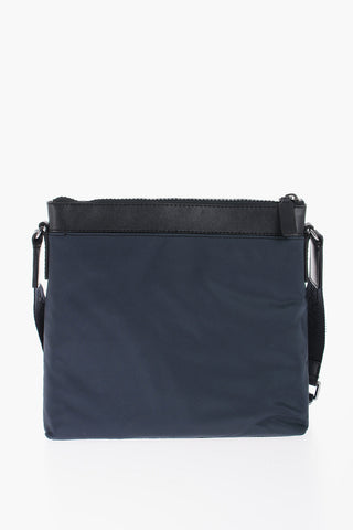Nylon BROOKLYN Crossbody Bag with Leather Details