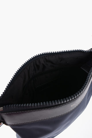 Nylon BROOKLYN Crossbody Bag with Leather Details