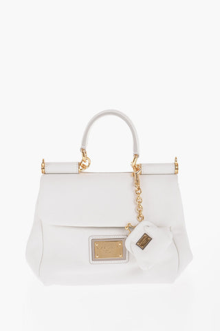 Borsa a Mano SICILY in Pelle con Charm Removibile