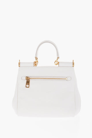 Borsa a Mano SICILY in Pelle con Charm Removibile
